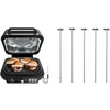 Ninja IG651 Foodi Smart XL Pro 7-in-1 Indoor Grill/Griddle Combo, Black with 120KY300 Foodi Grill Kebab Skewers, 7.25 Inches, Stainless Steel(Grill + Kebob Set V2)