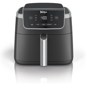 Ninja Air Fryer Pro, 5 Qt, 5-in-1, Stone, AF142SD | Air fry, bake, roast, reheat, dehydrate, 1750W, 400F max, Fits 4 lbs fries, Dishwasher-safe(Black)