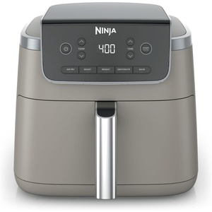 Ninja Air Fryer Pro, 5 Qt, 5-in-1, Stone, AF142SD | Air fry, bake, roast, reheat, dehydrate, 1750W, 400F max, Fits 4 lbs fries, Dishwasher-safe(Stone)