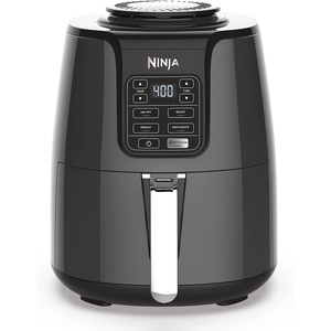 Ninja Air Fryer XL with MaxCrisp, 6.5 Qt, 6-in-1, Grey, AF181 | Max crisp, air fry, roast, bake, reheat, dehydrate, 1750W, 450F max, Fits 9 lbs wings(4 QT Compact)