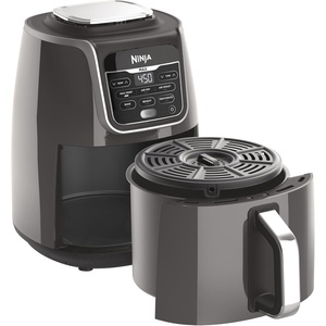 Ninja Air Fryer XL with MaxCrisp, 6.5 Qt, 6-in-1, Grey, AF181 | Max crisp, air fry, roast, bake, reheat, dehydrate, 1750W, 450F max, Fits 9 lbs wings(5.5 QT MAX)