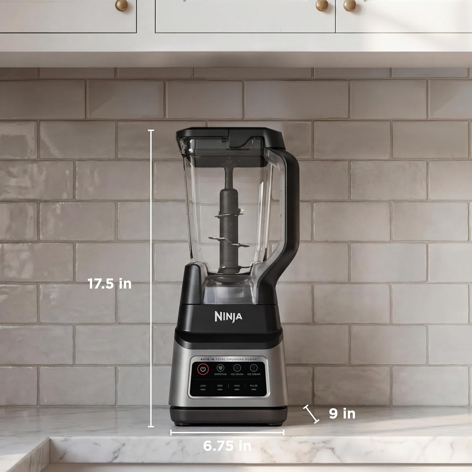 image:imageNinja BN751 Professional Plus DUO Blender 1400 Peak Watts 3 AutoIQ Programs for Smoothies Frozen Drinks amp Nutrient Extractions 72oz Total Crushing Pitcher amp 2 24 oz ToGo Cups Black 1400 peakwatt Total Crushing amp Extractor blades 3 AutoiQ programs for smoothies 72oz pitcher 2 24oz cupsPro Plus BlenderGrey