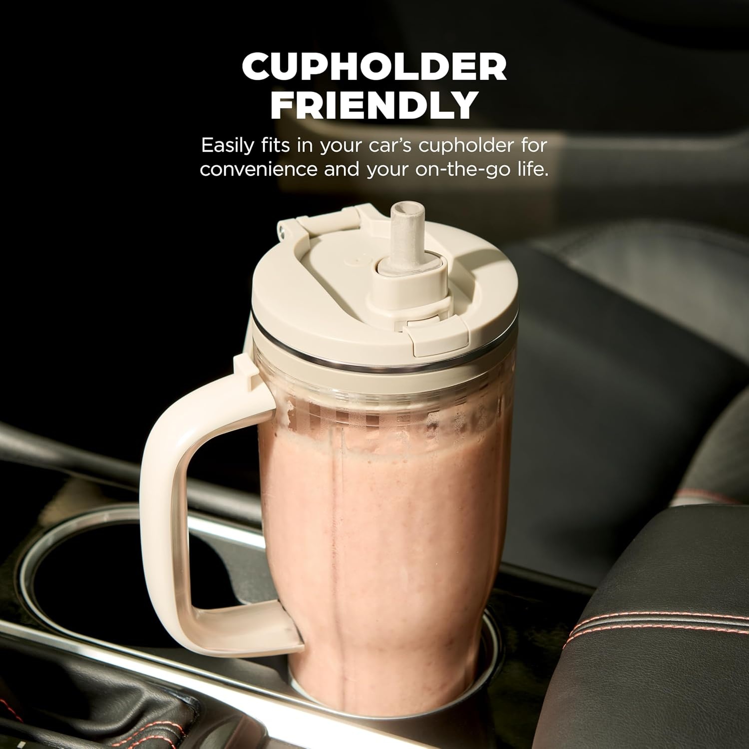 image:imageNinja BlendBOSS Personal Blender 26oz Tumbler 1200PW Purple DB351PR 1200peakwatt BlendBOSS crushes ice to snow 26oz leakproof tumbler chug spout amp detachable straw Dishwasher safeStone Mint