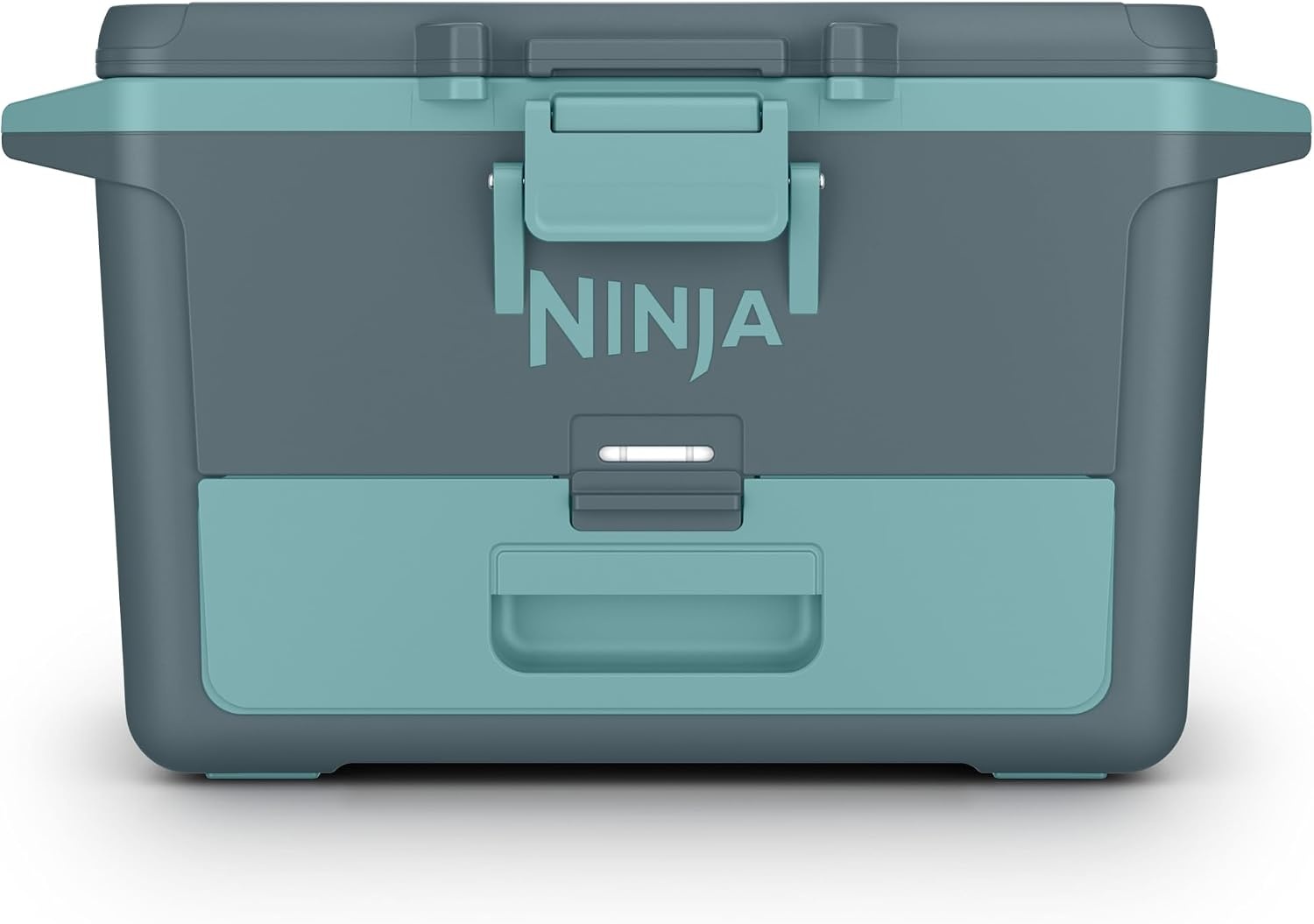 image:imageNinja FrostVault 50qt Hard Cooler with Dry Storage Drawer Spanish Moss Ninja FrostVault keeps food cool dry amp separate under 40F for days with 50qt capacity holding up to 80 cansHalocline Green