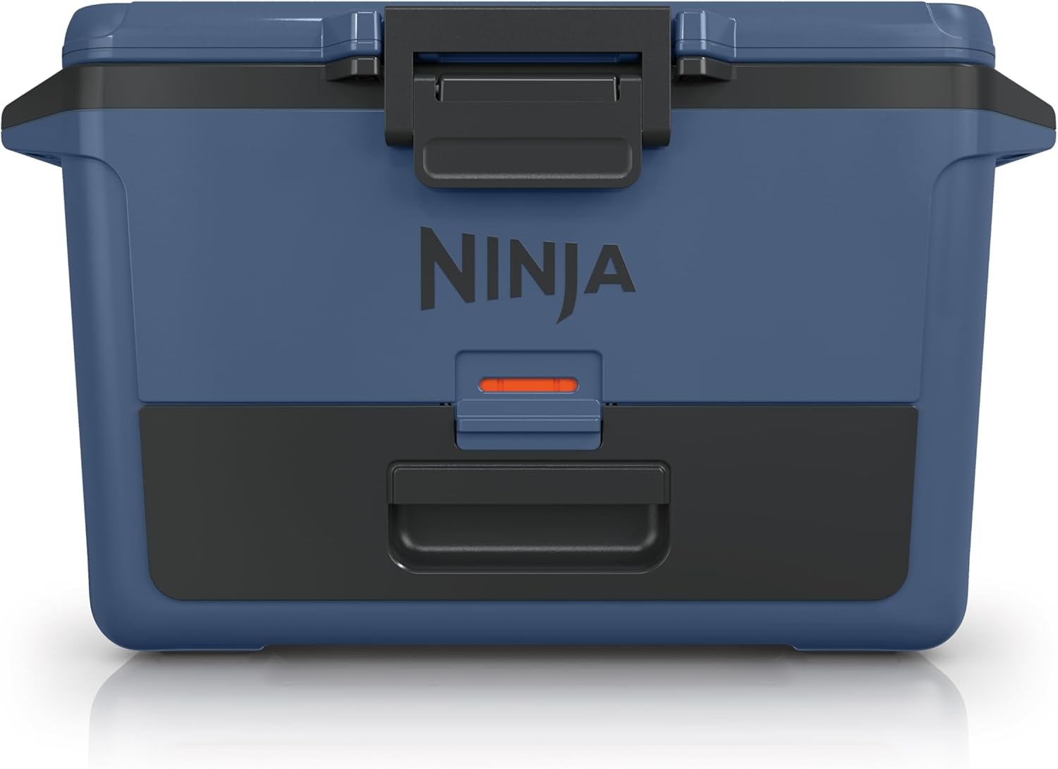 image:imageNinja FrostVault 50qt Hard Cooler with Dry Storage Drawer Spanish Moss Ninja FrostVault keeps food cool dry amp separate under 40F for days with 50qt capacity holding up to 80 cansLakeshore Blue