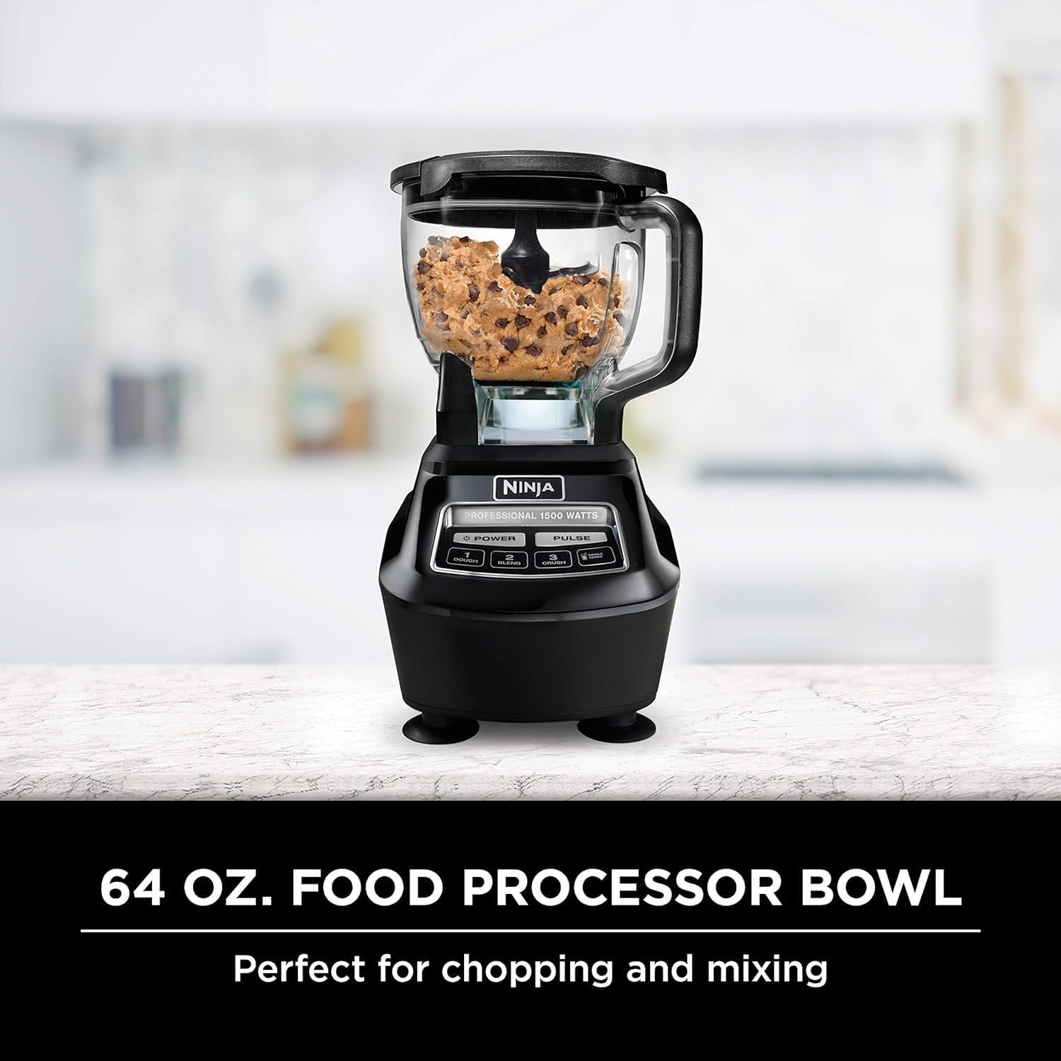 image:imageNinja Mega Kitchen System Blender Processor Nutri Ninja Cups BL770 Renewed