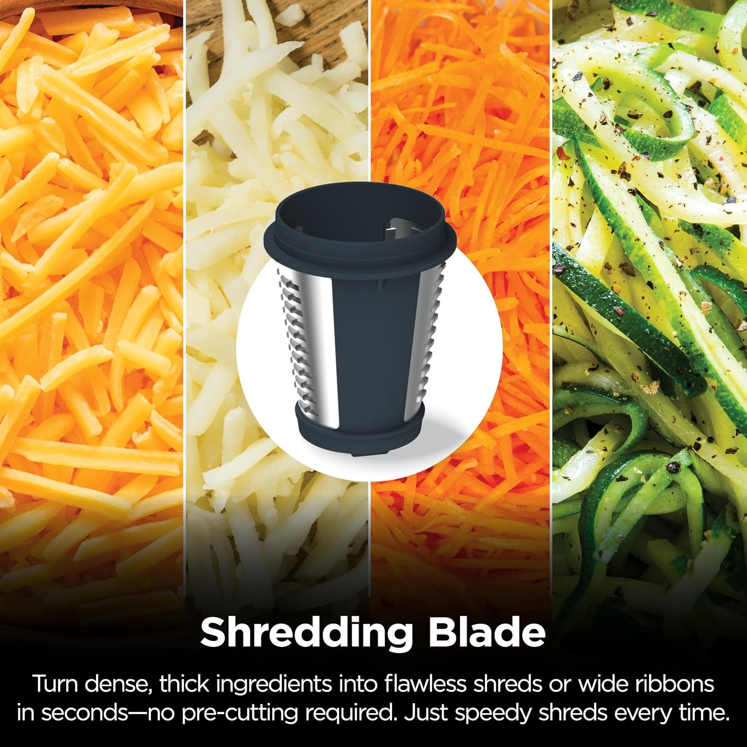 image:imageNinja NeverClog Cold Press Juicer 24oz Jug 36oz Pulp Silver JC151SL 150W hightorque auger juices fibrous fruits amp veggies Total Pulp Control 2 onetouch programs Dishwasher safeCharcoalShredder