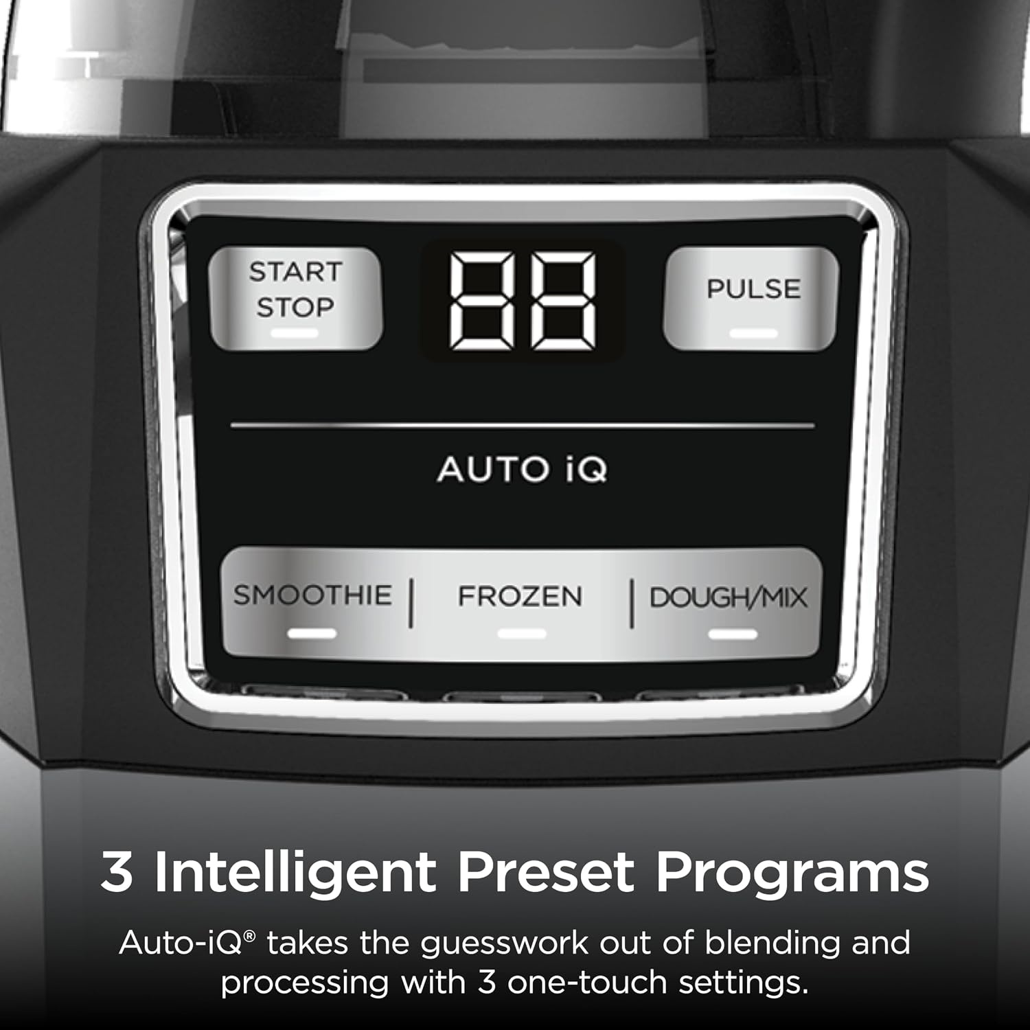 image:imageNinja Nutri Personal amp Countertop Blender 1200W AutoiQ Black BL642 AutoiQ base blends smoothies amp shakes 72oz pitcher plus 18 24 amp 32oz togo cups w spout lids Dishwasher safe3in1 Kitchen System