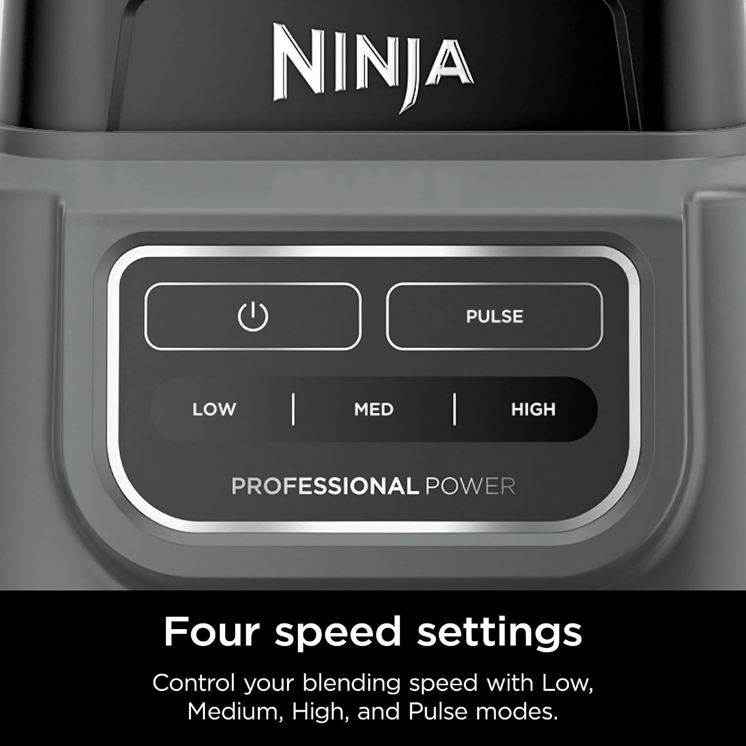 image:imageNinja Professional 72 Oz Countertop Blender with 1000Watt Base and Total Crushing Technology forSmoothies Ice and Frozen Fruit Black Renewed