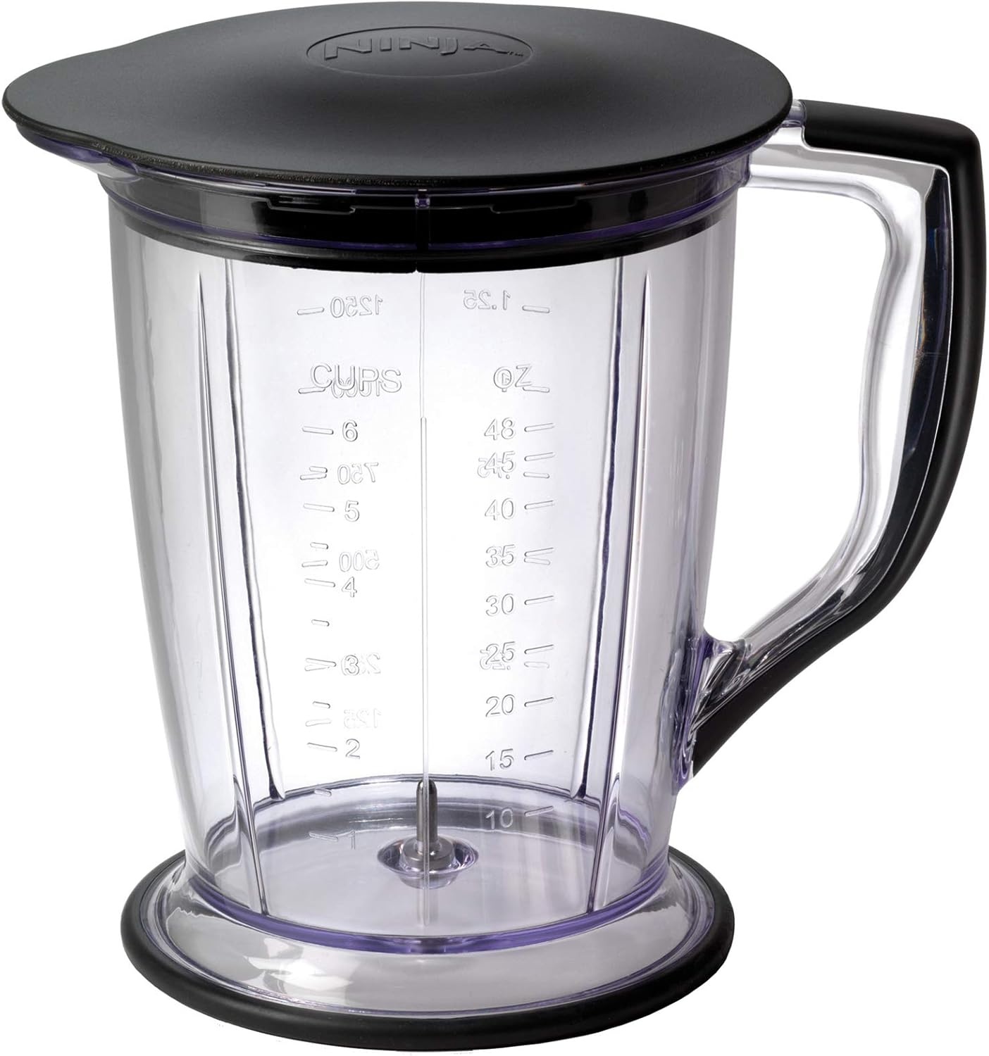 image:imageNinja QB1004 BlenderFood Processor with 450Watt Base 48oz Pitcher 16oz Chopper Bowl and 40oz Processor Bowl for Shakes Smoothies and Meal PrepBlackBlack