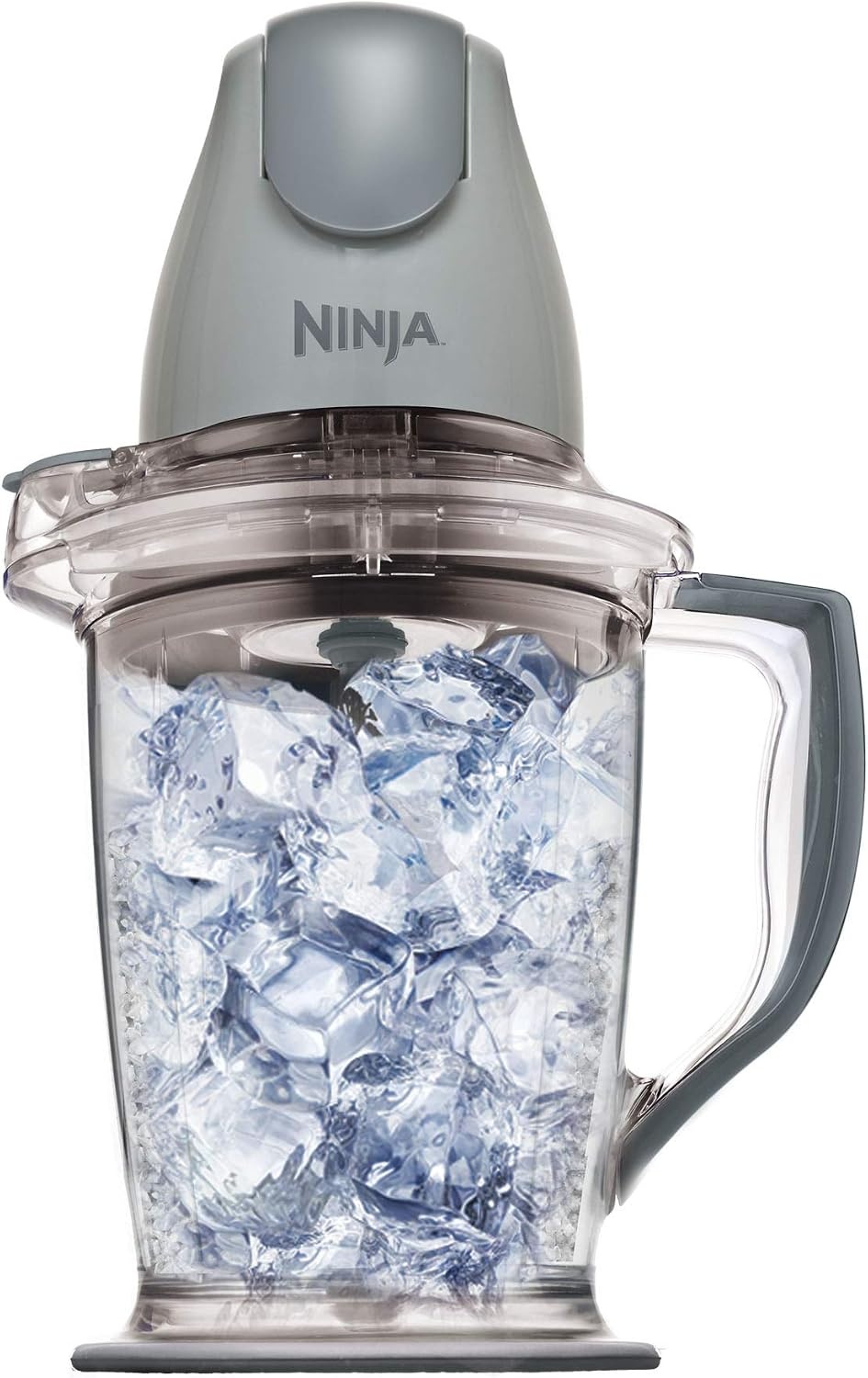 image:imageNinja QB1004 BlenderFood Processor with 450Watt Base 48oz Pitcher 16oz Chopper Bowl and 40oz Processor Bowl for Shakes Smoothies and Meal PrepBlackGray
