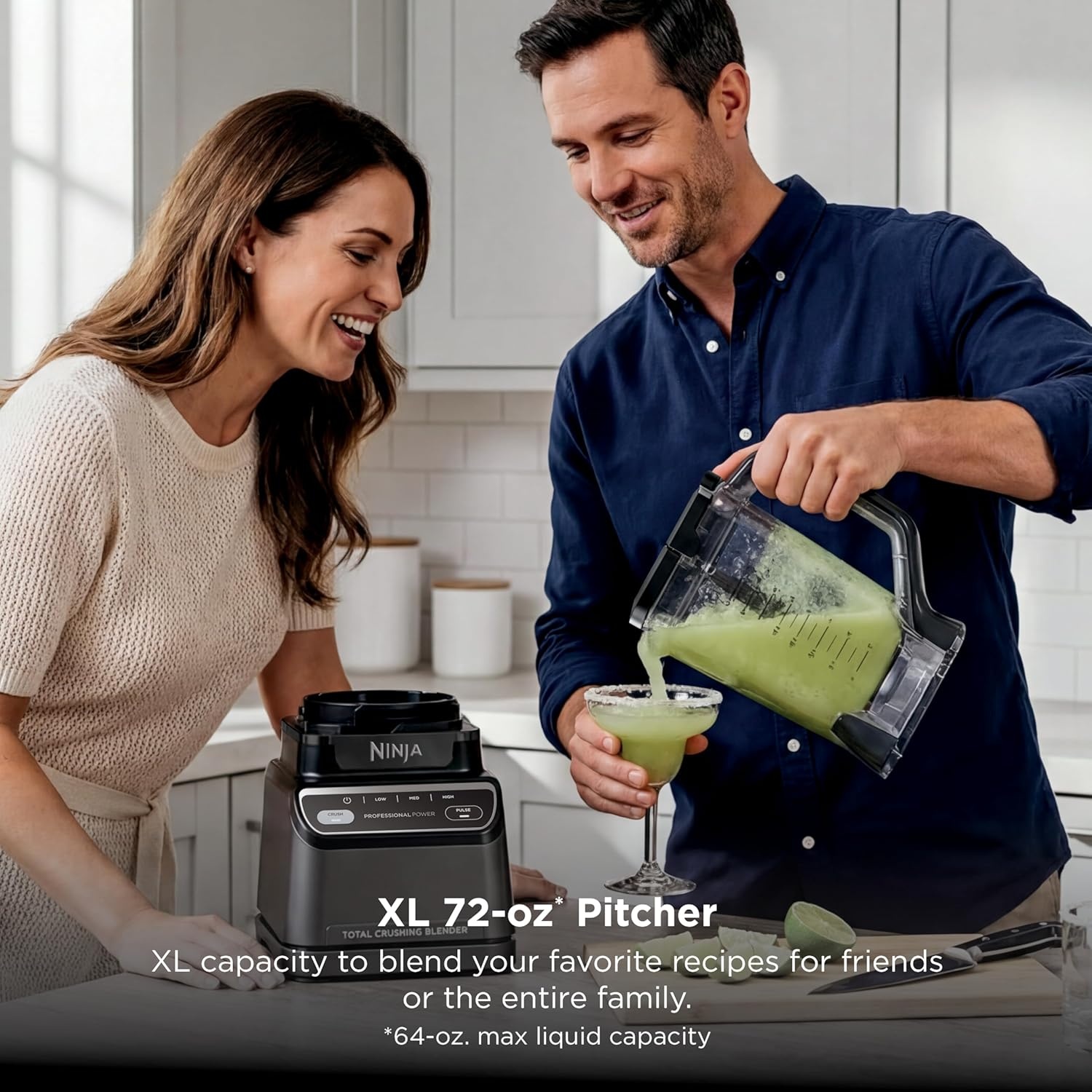 image:imageNinja UltraCrush Professional Blender 1000W 72oz Pitcher 3 Speeds BP201 1000W Total Crushing blades power through ice amp fruit XL 72oz pitcher 3 manual speeds plus pulse Dishwasher safeBlack