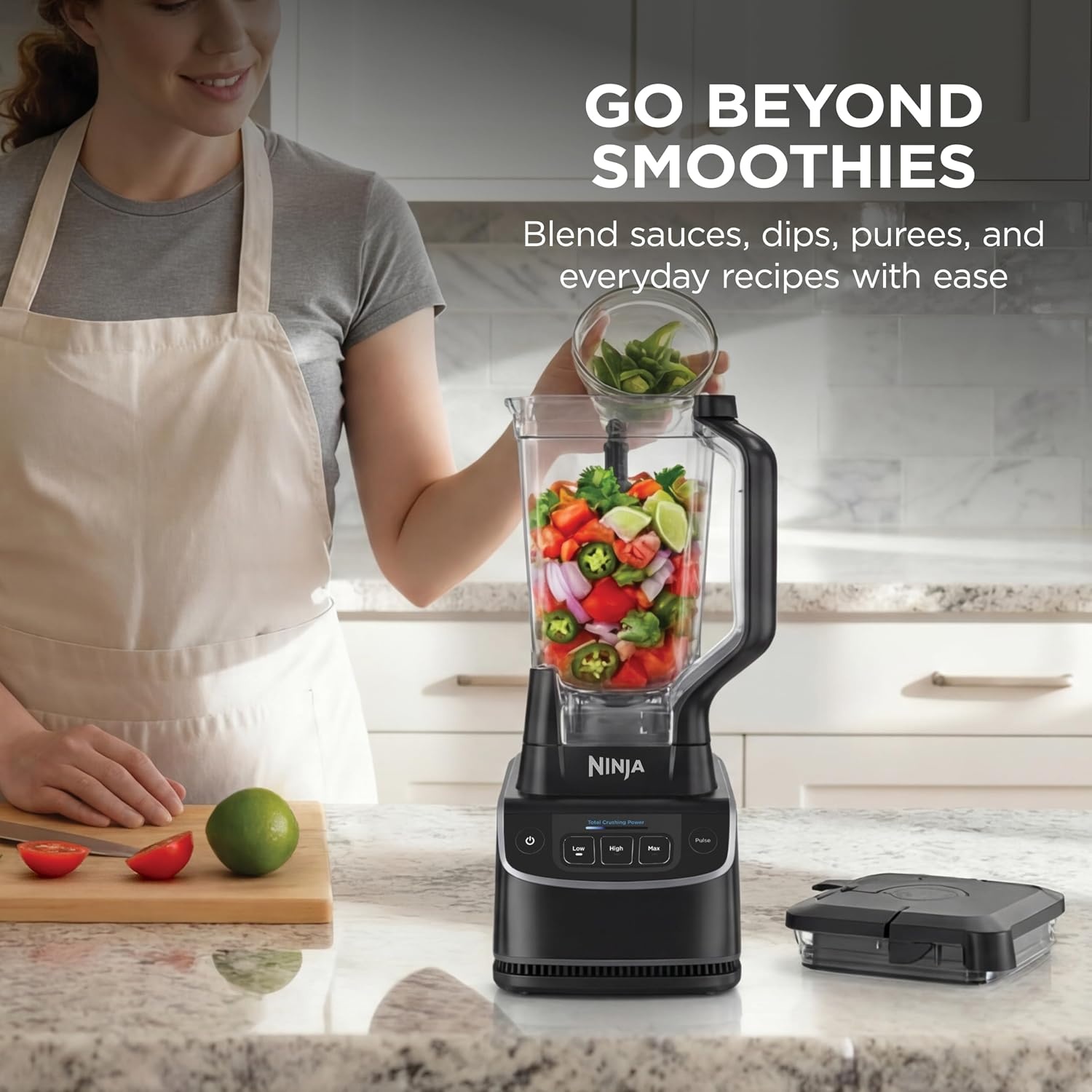 image:imageNinja UltraCrush Professional Blender 1000W 72oz Pitcher 3 Speeds BP201 1000W Total Crushing blades power through ice amp fruit XL 72oz pitcher 3 manual speeds plus pulse Dishwasher safeCharcoal 2026