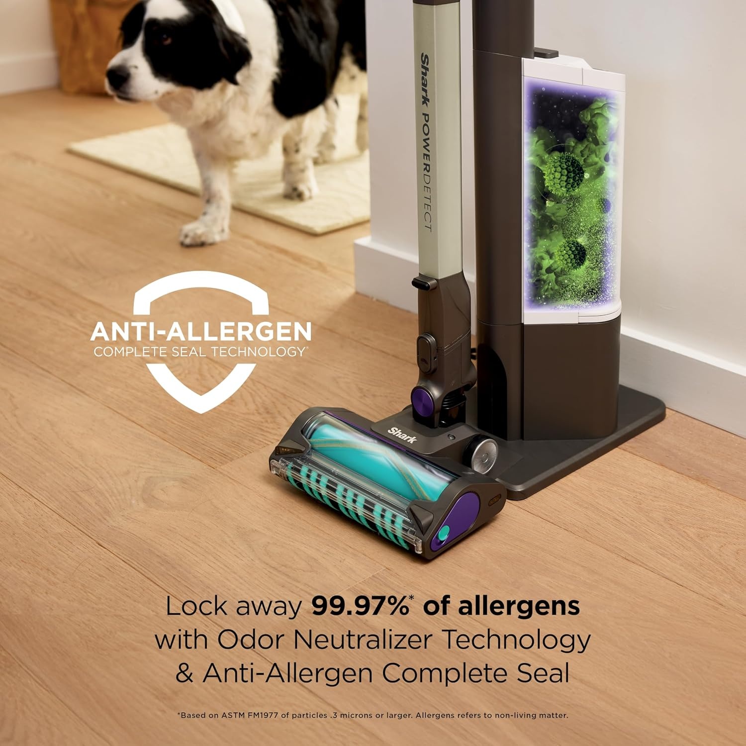 image:imageShark PowerDetect Clean amp Empty Cordless Stick Vacuum IP3251 AutoEmpty System Powerful Suction HEPA Filtration Carpet amp Hard Floor Portable for Pet Hair Dark GrayDark Gray
