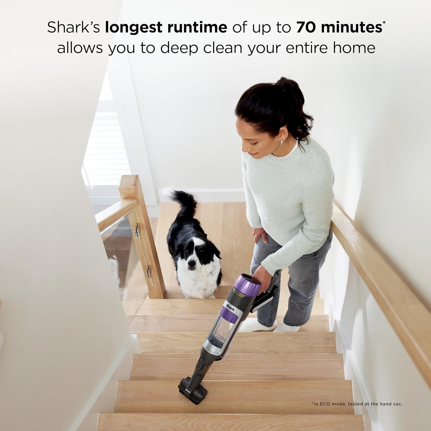 image:imageShark PowerDetect Clean amp Empty Cordless Stick Vacuum IP3251 AutoEmpty System Powerful Suction HEPA Filtration Carpet amp Hard Floor Portable for Pet Hair Dark GrayDark Gray