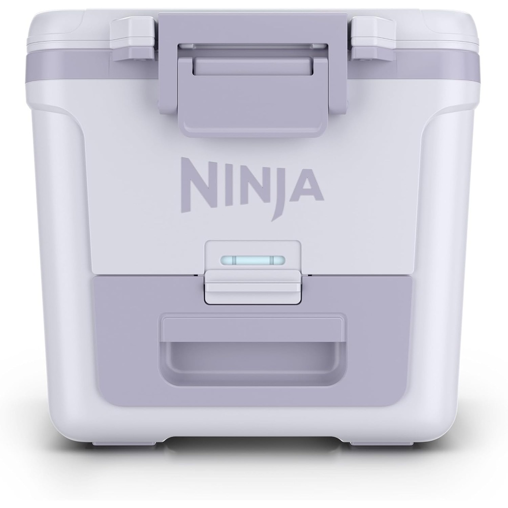image:imageNinja FrostVault 30qt Cooler with Wheels Dry Storage Lakeshore Blue Ninja FrostVaults 30qt capacity holds 48 cans keeps food cool amp dry and rolls easily on allterrain wheelsMourning Dove