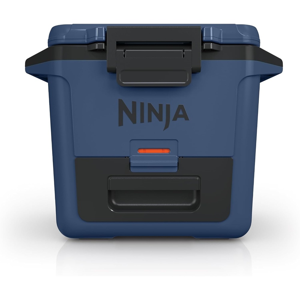 image:imageNinja FrostVault 50qt Hard Cooler with Dry Storage Drawer Spanish Moss Ninja FrostVault keeps food cool dry amp separate under 40F for days with 50qt capacity holding up to 80 cansLakeshore Blue