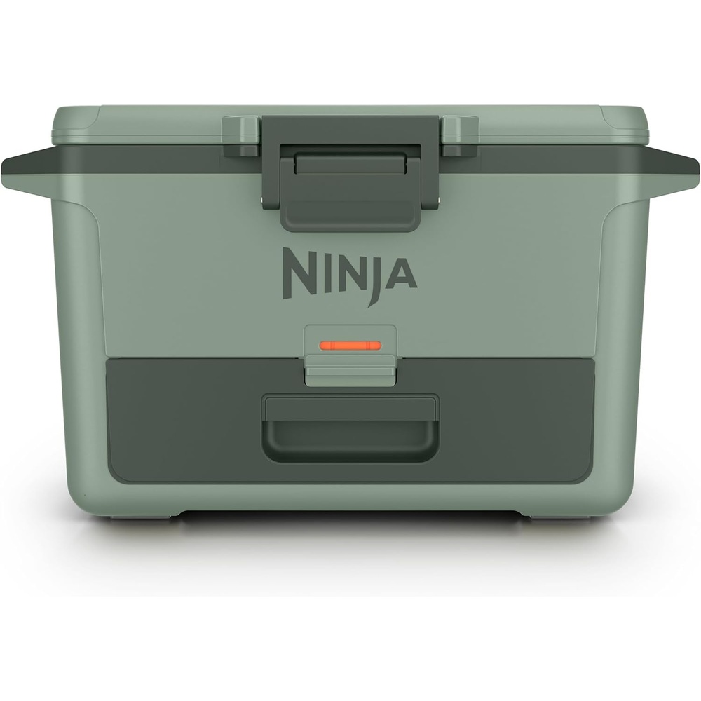 image:imageNinja FrostVault 50qt Hard Cooler with Dry Storage Drawer Spanish Moss Ninja FrostVault keeps food cool dry amp separate under 40F for days with 50qt capacity holding up to 80 cansSpanish Moss