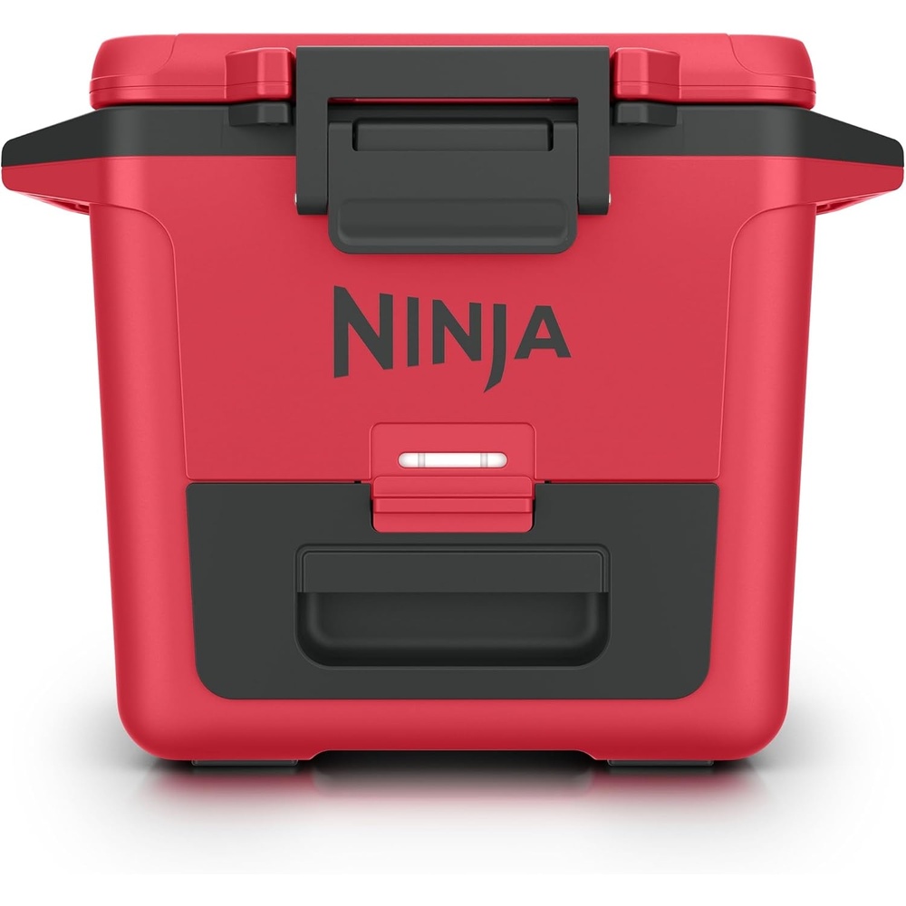 image:imageNinja FrostVault 50qt Hard Cooler with Dry Storage Drawer Spanish Moss Ninja FrostVault keeps food cool dry amp separate under 40F for days with 50qt capacity holding up to 80 cansTrue Red