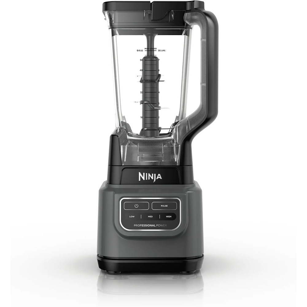 image:imageNinja Professional 72 Oz Countertop Blender with 1000Watt Base and Total Crushing Technology forSmoothies Ice and Frozen Fruit Black Renewed
