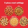 Ninja Artisan Pizza Oven, 12-in Pizza in 3-Min, 700F, 5-in-1, Gray, MO201 | Ninja Artisan Electric Pizza Oven bakes 5 pizza styles and air fries, all in one outdoor appliance.(Gray)