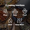 Ninja Artisan Pizza Oven, 12-in Pizza in 3-Min, 700F, 5-in-1, Gray, MO201 | Ninja Artisan Electric Pizza Oven bakes 5 pizza styles and air fries, all in one outdoor appliance.(Green)