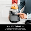Ninja BN400 Nutri Pro Compact Personal Blender, Auto-iQ Technology, 1000-Watts, for Frozen Drinks, Smoothies, Sauces & More, with 18-oz. & 24-oz. To-Go Cups & Spout Lids, Stone Silver (Renewed)
