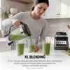 Ninja BN751 Professional Plus DUO Blender, 1400 Peak Watts, 3 Auto-IQ Programs for Smoothies, Frozen Drinks & Nutrient Extractions, 72-oz. Total Crushing Pitcher & (2) 24 oz. To-Go Cups, Black | 1400 peak-watt Total Crushing & Extractor blades. 3 Auto-iQ programs for smoothies. 72-oz pitcher + (2) 24-oz cups.(Pro Plus DUO Blend-Sand)