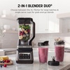 Ninja BN751 Professional Plus DUO Blender, 1400 Peak Watts, 3 Auto-IQ Programs for Smoothies, Frozen Drinks & Nutrient Extractions, 72-oz. Total Crushing Pitcher & (2) 24 oz. To-Go Cups, Black | 1400 peak-watt Total Crushing & Extractor blades. 3 Auto-iQ programs for smoothies. 72-oz pitcher + (2) 24-oz cups.(Pro Plus DUO Blend-Grey)