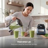 Ninja BN751 Professional Plus DUO Blender, 1400 Peak Watts, 3 Auto-IQ Programs for Smoothies, Frozen Drinks & Nutrient Extractions, 72-oz. Total Crushing Pitcher & (2) 24 oz. To-Go Cups, Black | 1400 peak-watt Total Crushing & Extractor blades. 3 Auto-iQ programs for smoothies. 72-oz pitcher + (2) 24-oz cups.(Pro Plus Blender-Blue)