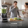 Ninja BN751 Professional Plus DUO Blender, 1400 Peak Watts, 3 Auto-IQ Programs for Smoothies, Frozen Drinks & Nutrient Extractions, 72-oz. Total Crushing Pitcher & (2) 24 oz. To-Go Cups, Black | 1400 peak-watt Total Crushing & Extractor blades. 3 Auto-iQ programs for smoothies. 72-oz pitcher + (2) 24-oz cups.(Pro Plus Blender-Grey)
