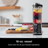 Ninja Blast Portable Blender, Cordless, 18oz Vessel, Lavender, BC151ML | USB-C rechargeable, cordless blending anywhere. BlastBlade crushes ice & frozen fruit. Leakproof sip lid, dishwasher safe.(Marble Black)