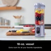 Ninja Blast Portable Blender, Cordless, 18oz Vessel, Lavender, BC151ML | USB-C rechargeable, cordless blending anywhere. BlastBlade crushes ice & frozen fruit. Leakproof sip lid, dishwasher safe.(Lavender)