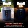 Ninja Fireside360 Fire Pit/Heater, 80,000 BTU, 3 Modes, Rust | Ninja Fireside360 offers flame, heat, or both with up to 80,000 BTUs, hassle-free dial control, and smokeless design(Cyberspace)