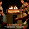 Ninja Fireside360 Fire Pit/Heater, 80,000 BTU, 3 Modes, Rust | Ninja Fireside360 offers flame, heat, or both with up to 80,000 BTUs, hassle-free dial control, and smokeless design(Stone)