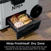 Ninja FrostVault™ 45qt Cooler with Wheels, Dry Storage, Charcoal Gray | Ninja FrostVault’s 45-qt capacity holds 68 cans, keeps food cool & dry, and rolls easily on all-terrain wheels(Cloud White)