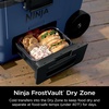 Ninja FrostVault™ 45qt Cooler with Wheels, Dry Storage, Charcoal Gray | Ninja FrostVault’s 45-qt capacity holds 68 cans, keeps food cool & dry, and rolls easily on all-terrain wheels(Lakeshore Blue)