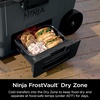 Ninja FrostVault™ 45qt Cooler with Wheels, Dry Storage, Charcoal Gray | Ninja FrostVault’s 45-qt capacity holds 68 cans, keeps food cool & dry, and rolls easily on all-terrain wheels(Charcoal Grey)