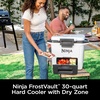 Ninja FrostVault™ 50qt Hard Cooler with Dry Storage Drawer, Spanish Moss | Ninja FrostVault keeps food cool, dry & separate under 40°F for days, with 50-qt capacity holding up to 80 cans(Cloud White)