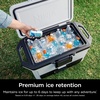 Ninja FrostVault™ 50qt Hard Cooler with Dry Storage Drawer, Spanish Moss | Ninja FrostVault keeps food cool, dry & separate under 40°F for days, with 50-qt capacity holding up to 80 cans(Spanish Moss)