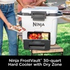 Ninja FrostVault™ 50qt Hard Cooler with Dry Storage Drawer, Spanish Moss | Ninja FrostVault keeps food cool, dry & separate under 40°F for days, with 50-qt capacity holding up to 80 cans(True Red)