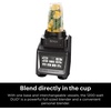 Ninja Nutri Personal & Countertop Blender, 1200W Auto-iQ, Black, BL642 | Auto-iQ base blends smoothies & shakes. 72-oz pitcher plus 18, 24 & 32-oz to-go cups w/ spout lids. Dishwasher safe.(Nutri-Ninja Blender DUO)