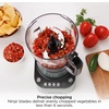 Ninja PrecisionPro Food Processor & Dough Mixer, 1000PW, 9-Cup, BZ601 | Auto-iQ presets for chopping, slicing/shredding, pureeing & dough. 9-cup bowl. BPA-free, dishwasher-safe parts.(Silver)