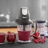 Ninja QB1004 Blender/Food Processor with 450-Watt Base, 48oz Pitcher, 16oz Chopper Bowl, and 40oz Processor Bowl for Shakes, Smoothies, and Meal Prep,Black(Black)