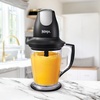 Ninja QB1004 Blender/Food Processor with 450-Watt Base, 48oz Pitcher, 16oz Chopper Bowl, and 40oz Processor Bowl for Shakes, Smoothies, and Meal Prep,Black(Black)