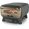 Ninja Artisan Pizza Oven, 12-in Pizza in 3-Min, 700F, 5-in-1, Gray, MO201 | Ninja Artisan Electric Pizza Oven bakes 5 pizza styles and air fries, all in one outdoor appliance.(Green)