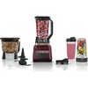 Ninja BN751 Professional Plus DUO Blender, 1400 Peak Watts, 3 Auto-IQ Programs for Smoothies, Frozen Drinks & Nutrient Extractions, 72-oz. Total Crushing Pitcher & (2) 24 oz. To-Go Cups, Black | 1400 peak-watt Total Crushing & Extractor blades. 3 Auto-iQ programs for smoothies. 72-oz pitcher + (2) 24-oz cups.(Pro Plus Kitchen System-Red)
