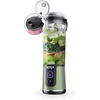 Ninja Blast Portable Blender, Cordless, 18oz Vessel, Lavender, BC151ML | USB-C rechargeable, cordless blending anywhere. BlastBlade crushes ice & frozen fruit. Leakproof sip lid, dishwasher safe.(Metallic Green)