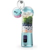Ninja Blast Portable Blender, Cordless, 18oz Vessel, Lavender, BC151ML | USB-C rechargeable, cordless blending anywhere. BlastBlade crushes ice & frozen fruit. Leakproof sip lid, dishwasher safe.(Aqua)