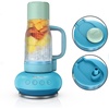 Ninja BlendBOSS Personal Blender, 26oz Tumbler, 1200PW, DB351BL | 1200-peak-watt BlendBOSS crushes ice to snow. 26-oz leakproof tumbler, chug spout & detachable straw. Dishwasher safe.